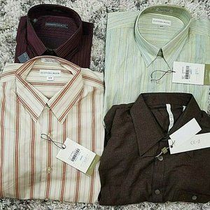 Lot of 4 Mens Shirts Size Medium NEW WITH TAGS